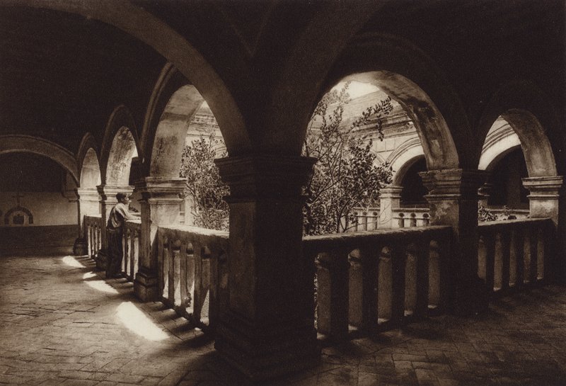 Mexico: Churubusco Monastery by Hugo Brehme