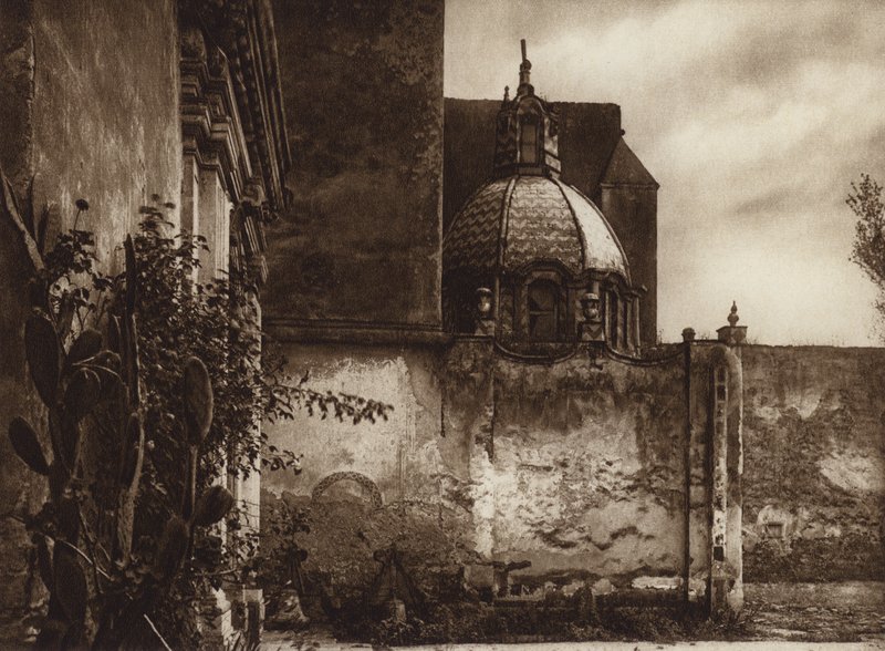 Mexico: Churubusco Monastery by Hugo Brehme