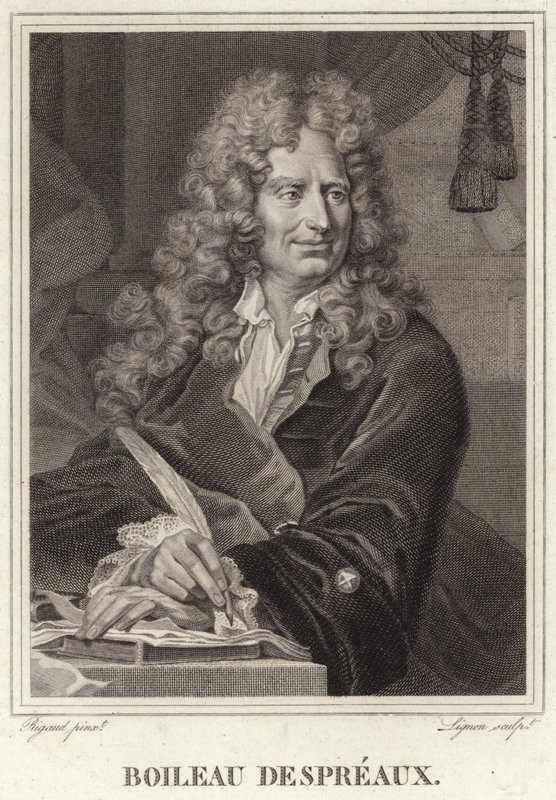 Portrait of Nicolas Boileau-Despreaux by Hyacinthe Francois Rigaud