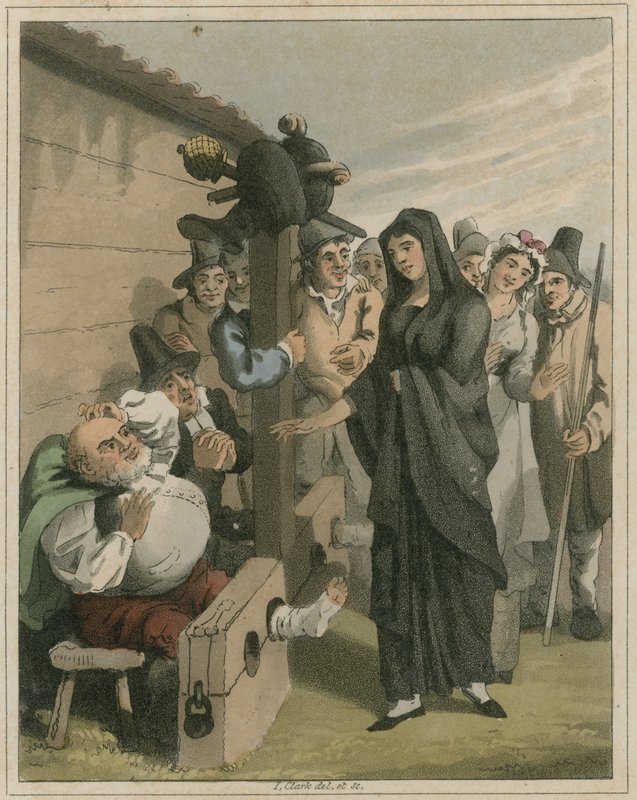 Illustration from Hudibras by Samuel Butler by I Clark