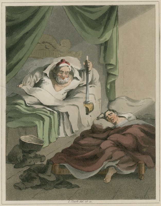 Illustration from Hudibras by Samuel Butler by I Clark
