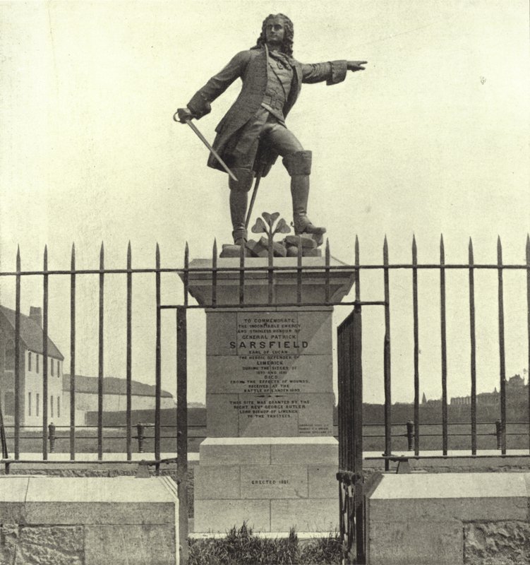 The Sarsfield Statue, Limerick by Irish Photographer