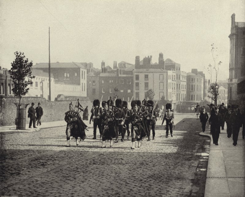 The Scots Guards, Dublin by Irish Photographer