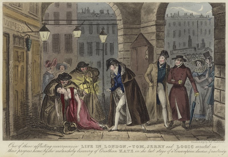Life in London by Isaac Robert Cruikshank