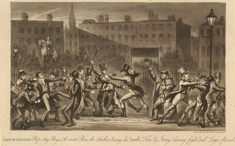 Life in London by Isaac, Robert and George Cruikshank