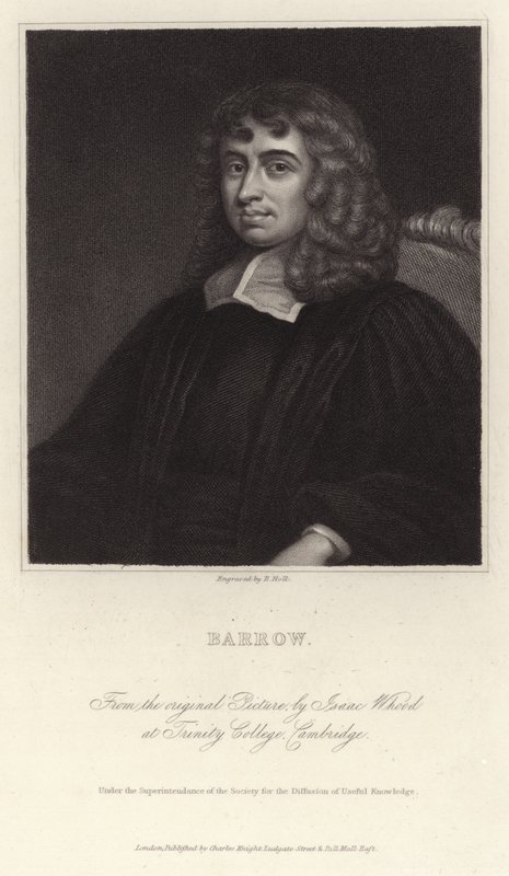 Portrait of Isaac Barrow by Isaac Whood