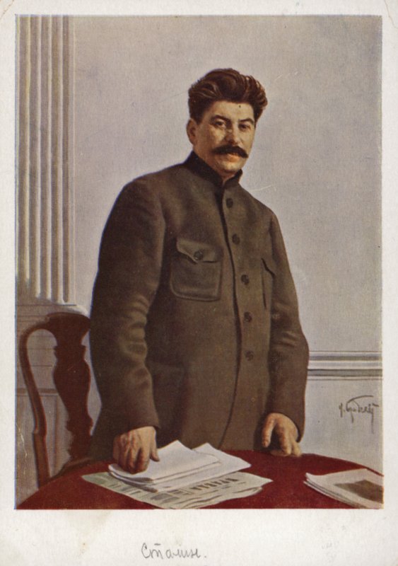 Joseph Stalin, Soviet Bolshevik Leader by Isaak Israilevich Brodsky