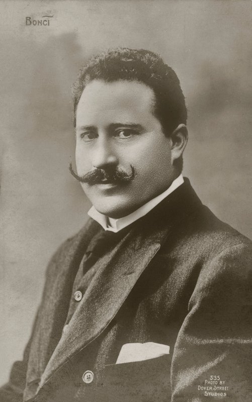 Alessandro Bonci, Italian Opera Singer by Italian Photographer