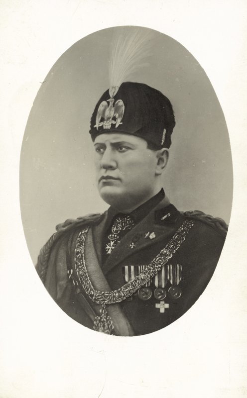 Benito Mussolini by Italian Photographer