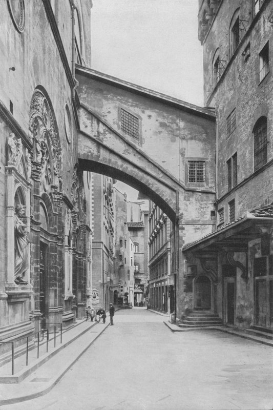 Florence, Church of Orsanmichele by Italian Photographer