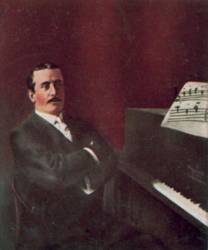 Giacomo Puccini, Italian composer by Italian Photographer