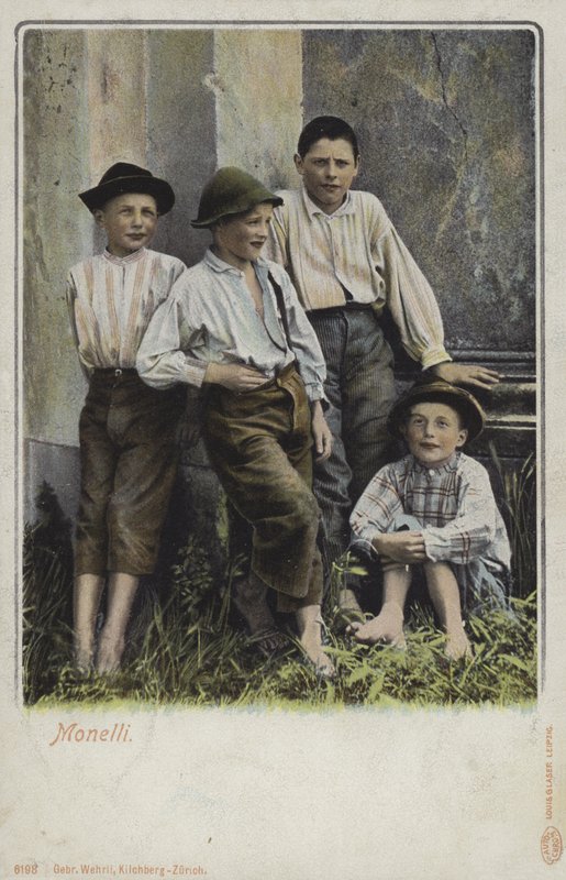 Italian Street Urchins by Italian Photographer