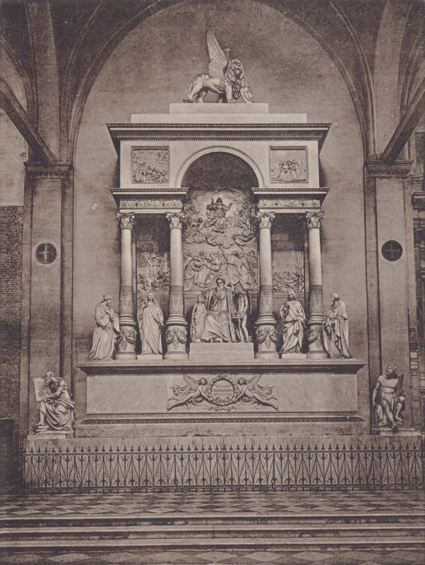 Monument to Titian by Italian Photographer