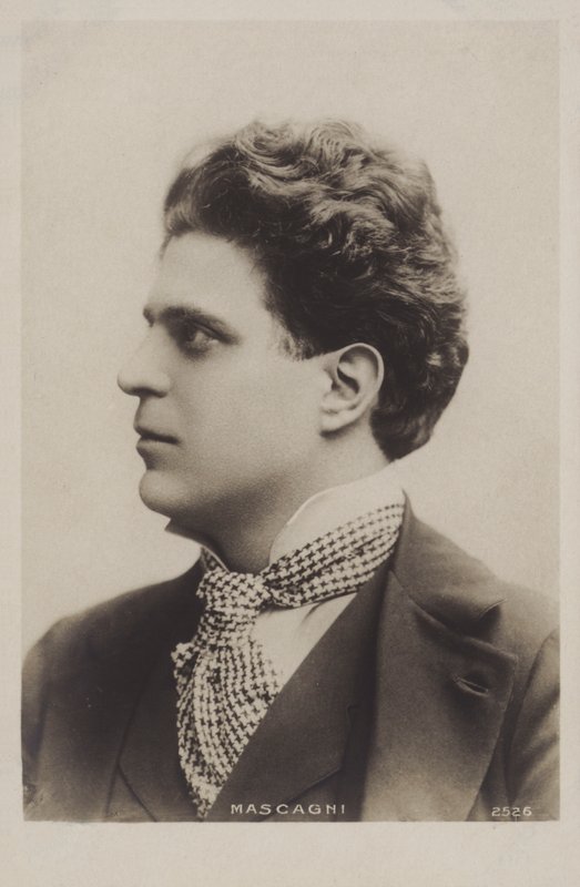 Pietro Mascagni by Italian Photographer