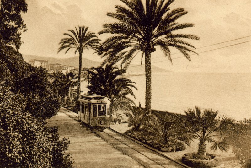 San Remo, The Promenade by Italian Photographer