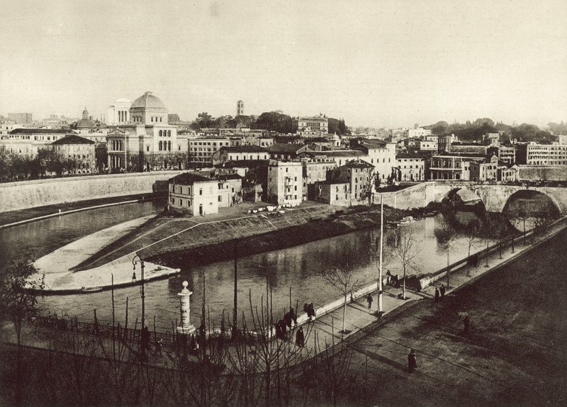 The Tiber Island by Italian Photographer