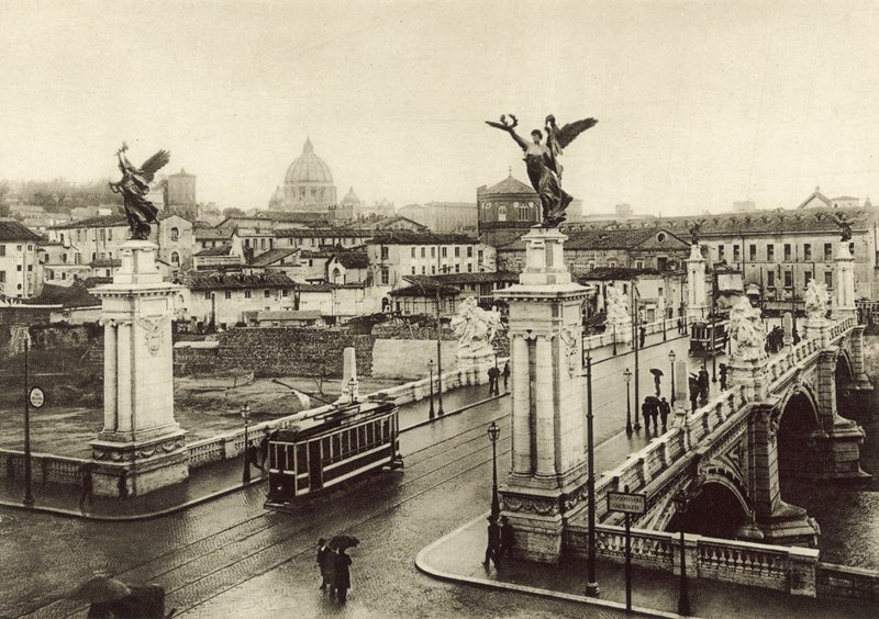 The Victor Emanuel Bridge by Italian Photographer