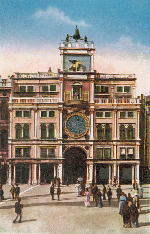 Venice: Clock Tower by Italian Photographer