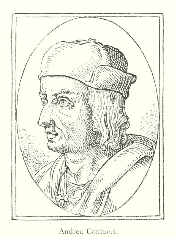 Andrea Contucci (engraving) by Italian School