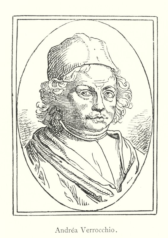 Andrea Verrocchio (engraving) by Italian School