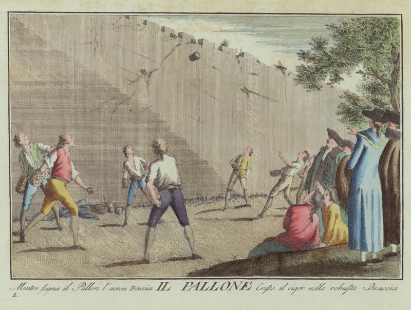 Ball Game by Italian School