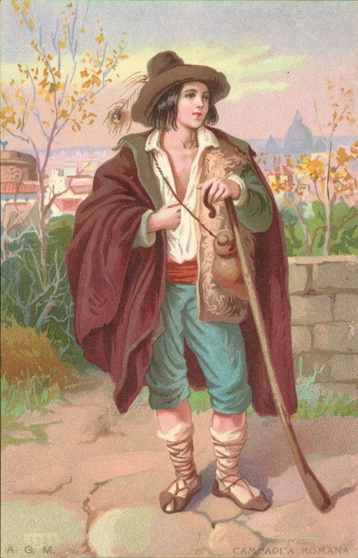 Roman Countryside by Italian School