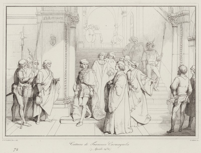 Capture of Francesco Carmagnola by Italian School