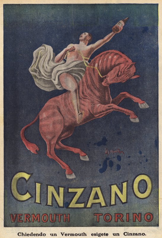 Cinzano Vermouth Turin by Italian School