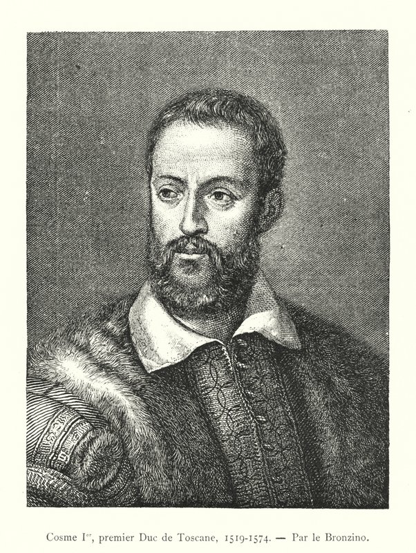 Cosimo I, First Duke of Tuscany by Italian School