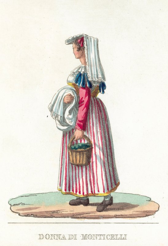 Woman of Monticelli by Italian School