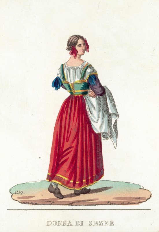 Woman from Sezze by Italian School