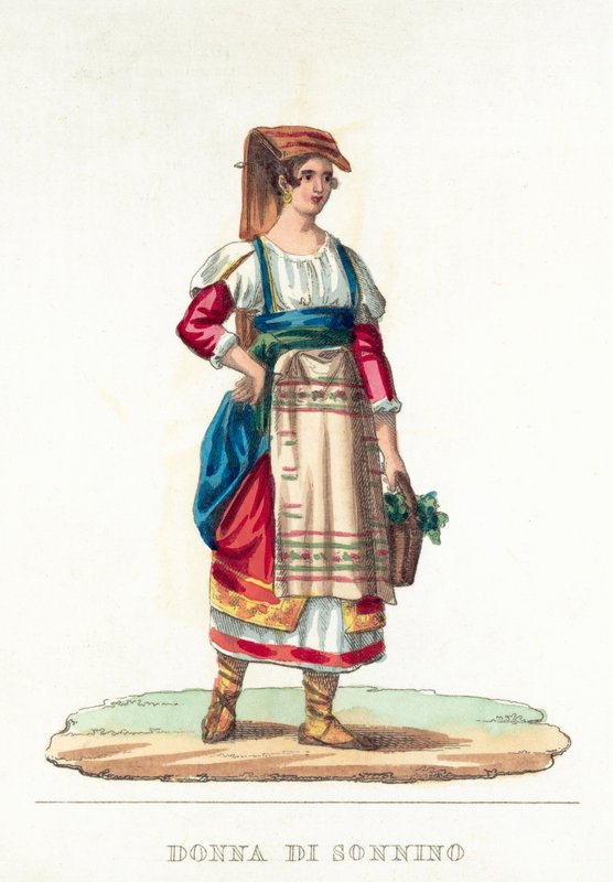Woman from Sonnino by Italian School