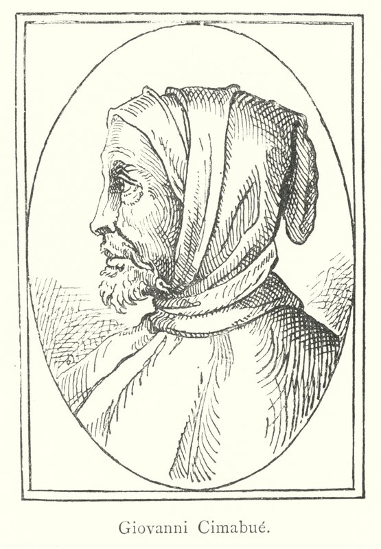 Giovanni Cimabue (engraving) by Italian School