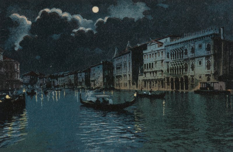 Grand Canal by Italian School