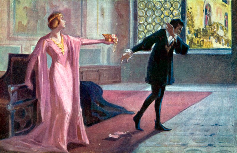 Hamlet and Ophelia by Italian School