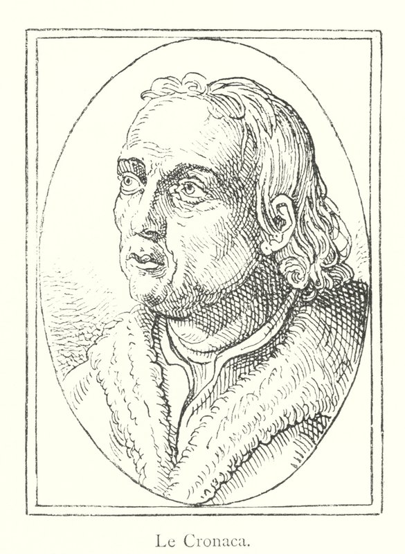 The Chronicle (engraving) by Italian School