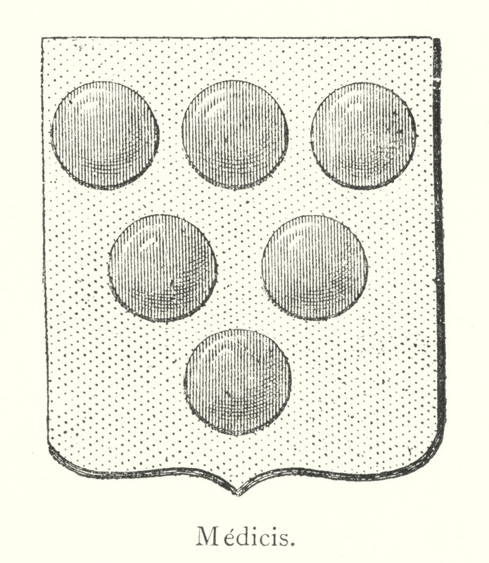 Medicis (engraving) by Italian School