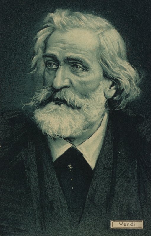 Portrait of Giuseppe Verdi by Italian School