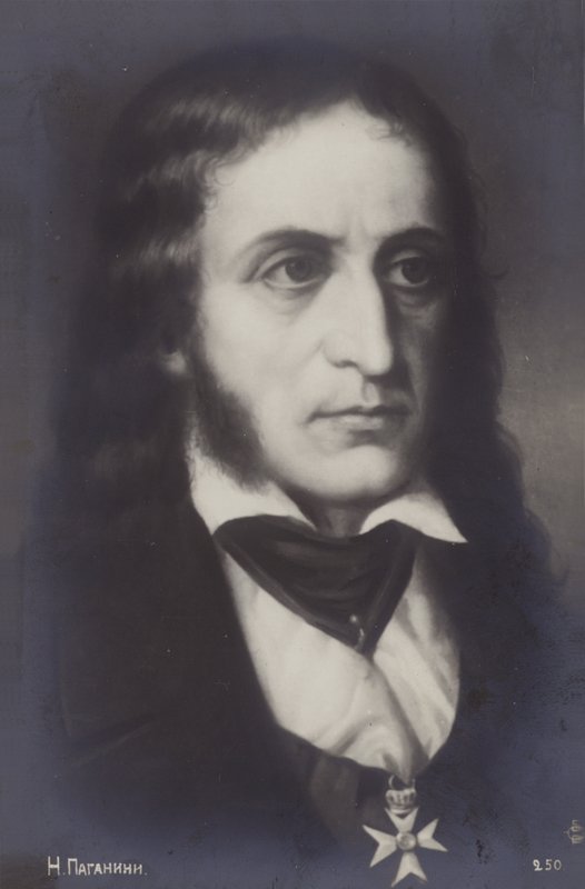 Portrait of Niccolo Paganini by Italian School