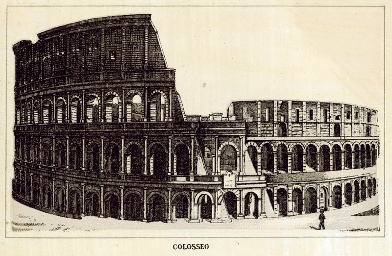 Rome: Colosseum by Italian School