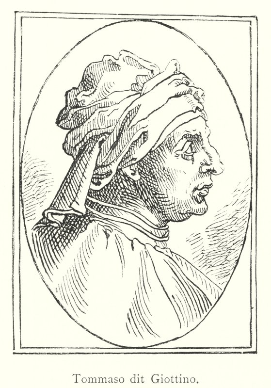 Tommaso called Giottino (engraving) by Italian School