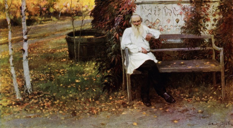 Count Leo N Tolstoy by Ivan Alexeyevich Vladimirov