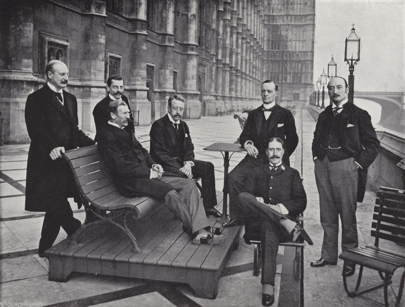 Group of Unionist Whips by J. Benjamin Stone