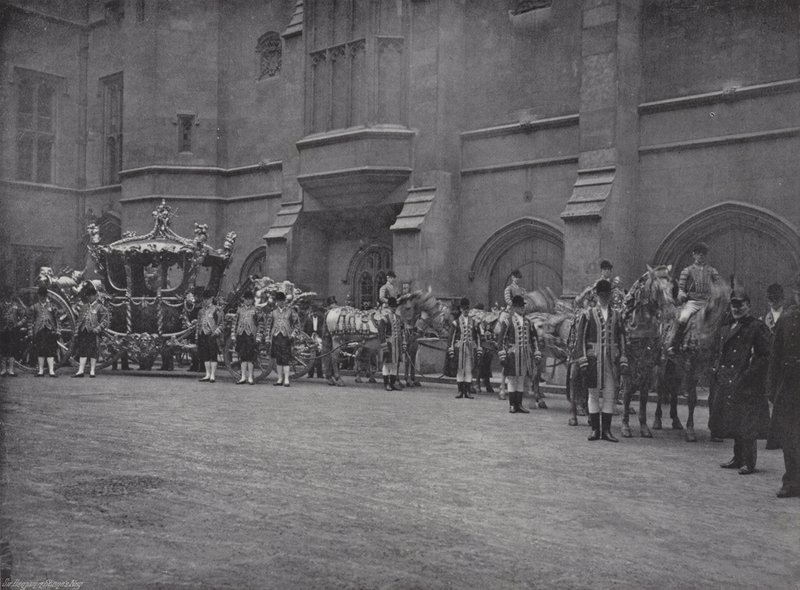 The Royal State Carriage by J. Benjamin Stone