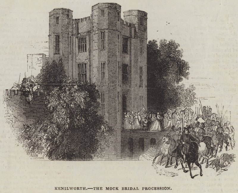 Kenilworth, the Mock Bridal Procession by J. Jackson