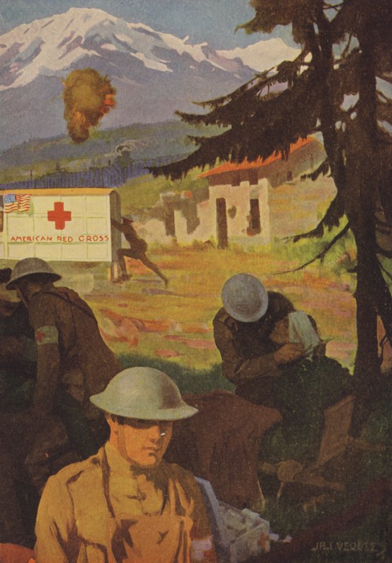 The American Red Cross in Italy by J. Paul Verrees