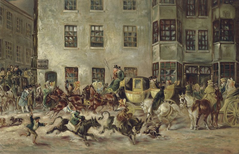 The Marine Parade, Brighton by J.C. Maggs