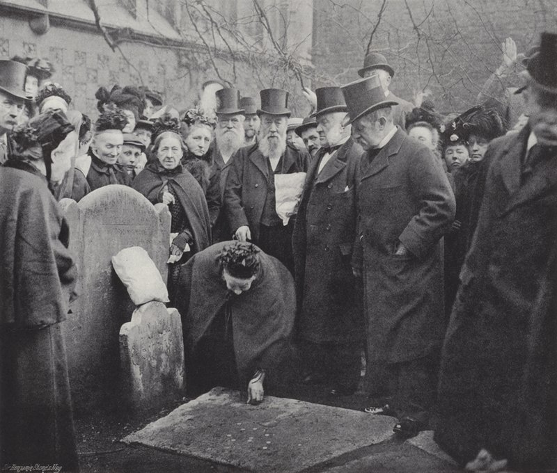 Picking up Sixpences at Smithfield by J. Benjamin Stone