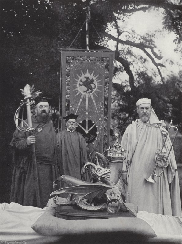 The Welsh Eisteddfod, Regalia and Officers by J. Benjamin Stone