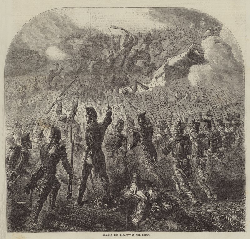 Scaling the Parapet of the Redan by J. H. Nicholson